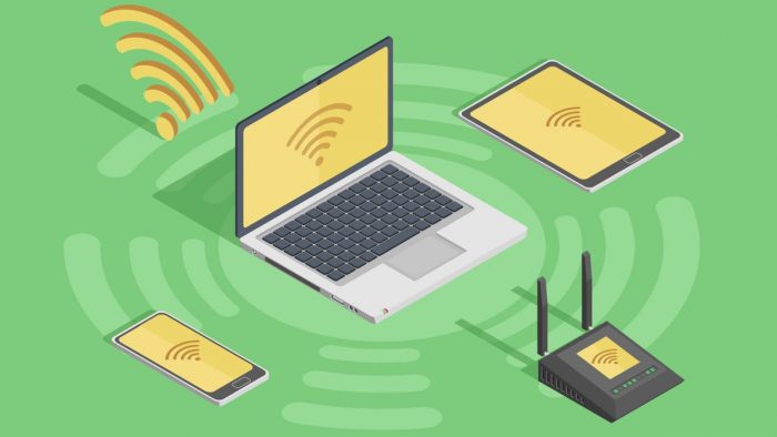 Electronic Devices When Connected to Wi-Fi Emit EMF Radiation