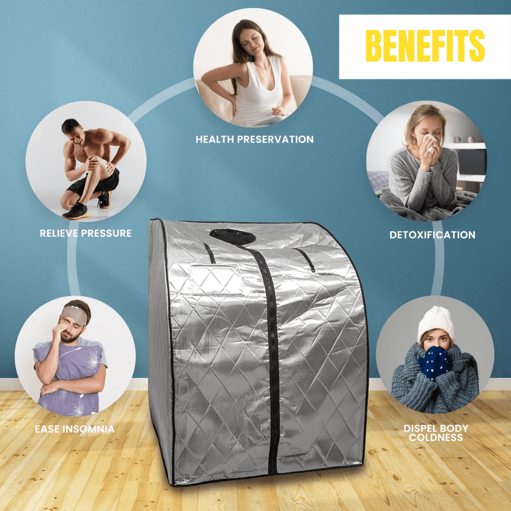 The Health Benefits of Using a Low EMF Portable Infrared Sauna